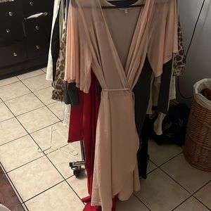 Cream colored dress